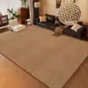 Alfombra imitación sisal para sala de estar y dormitorio, color sólido rectangular, base lavable, plegable, alfombrilla de suelo para el hogar de área grande, moderna y simple