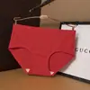 Ropa Interior de Seda de Hielo Sin Costuras para Mujer Algodón Puro Antibacterial en la Entrepierna Cintura Media Niñas Nuevo Simple Color Puro Tallas Grandes Bragas para Mujer
