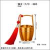 Balde de Latão Balde de Ouro Artesanato Plus Yuanbao Ornamentos Chineses Joias Auspicioso Sortudo Balde Yuanbao Balde Portátil