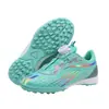 Zapatos de fútbol nuevos para estudiantes transfronterizos, con tacos TF antideslizantes y resistentes al desgaste, adecuados para entrenamiento, partidos de hombres, mujeres y niños, y para jugadores jóvenes