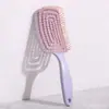 Pente Anti-Mosquito Vazado com Almofada de Ar para Volume Alto na Coroa, Antiestático, Massagem, Pente para Pentear Cabelo para Uso Doméstico