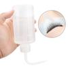 Pote de Limpeza para Cílios Postiços Enxertados Atacado 250ml Transplante de Cílios Bordado Boca Curva Frasco de Limpeza para Salões de Beleza