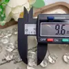 Cuentas de Calabaza Blanca de Agua Natural Accesorios para Joyería DIY Pulsera de Cuentas Redondas Transparentes Bolso de Cuentas Hecho a Mano Material Tejido