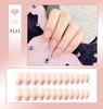 Celebridad de internet pegatinas de uñas postizas para usar uñas parche de uñas acabado parche de uñas parche de uñas removible fabricante de suministro de puesto