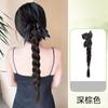 Peluca nueva de fábrica cola de caballo mujeres coreana lazo pinza de captura trenza espiga cabello largo cola de caballo alta en stock ventas directas