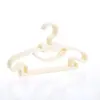 Cabide Infantil Bebê Cabide de Roupa de Bebê Cabide de Roupa Doméstico Cabide Pequeno Fofo Cabide Telescópico Sem Costura Suporte de Roupa