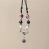 Accesorios, Joyería, Cuentas Tejidas, Nueva Cadena para Suéter Estilo Chino, Collar de Cerámica para Mujer, Lujo Ligero, Nicho, Sensación de Alta Gama, No se Desvanece