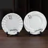Plato de Melamina para Comida Rápida Plato Redondo Caliente para Restaurante Vajilla para Mesa de Banquetes de Hotel Plato Redondo Comercial Plato Frío de Plástico
