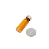En Stock Botellas de Tubo Transparentes de 1ml-30ml, Ampollas Marrones, Botellas para Polvo Liofilizado Cosmético, Frascos de Vidrio Marrón