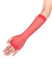 Red de Pesca de Malla Gruesa Guantes Elásticos de Medio Dedo Largo Etiqueta de Discoteca Estilo Retro Transfronterizo Guantes Artísticos Retro para Adultos con Protección Solar