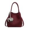 Bolso pequeño de un hombro de alta gama y elegante para mujer 2025 Nuevo estilo coreano moderno versátil bolso bandolera moderno bolso satchel bolso cubo