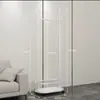 Perchero de Pie Móvil Estilo Ins de Alta Apariencia, Perchero para Ropa de Dormitorio en Casa, Estante de Almacenamiento Multifuncional, Lujo Simple y Accesible