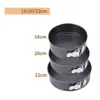 Molde Redondo para Hornear Pasteles con Fondo Desmontable y Cierre Vivo Amazon Molde para Hornear con Fondo de Panal Molde para Hornear de Acero al Carbono Molde para Hornear Antiadherente