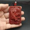 Colgante de preciosa talla de madera, Talla de madera de Buda Maitreya, Colgante de Guanyin, Adorno de madera