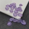 Pétalos de cristal checo Violeta imitación piedra natural color gelatina orquídea accesorios DIY material antiguo