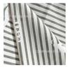 Sábana estampada de poliéster-algodón para uso hospitalario Resistente al cloro Blanqueo Lavado Azul sombra y raya blanca Tela de cama de sarga ancha