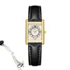 ORSGA Cuadrado Moda Pulsera de Reloj para Mujer Pulsera Cuadros Banda de Acero Fábrica en Vivo Transfronterizo Lujo Ligero Reloj de Pulsera de Cuarzo