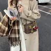 Bolso tipo Bandolera Caja de Alta Gama para Mujer Invierno 2025 Nuevo Bolso de Hombro Casual de Nicho Bolso Cruzado Acolchado de Moda