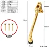 Tapón de Puerta sin Taladro Seleccionado Cuidadosamente Tope de Puerta Plegable Pedal de Pie Anticolisión de Acero Inoxidable Retráctil Seguridad para Puerta de Entrada Cuña de Puerta