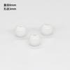 Cuentas Sueltas de Cerámica Jingdezhen Color Caramelo de 8 mm Esmalte de Color Material para Tejer Joyería DIY Pulsera Personalizada