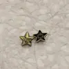 Broches de presión de estrella texturizados vintage, botones de presión de pentagrama metálicos, broches de presión para ropa y chaquetas