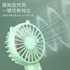K1 Novo Ventilador Portátil de Mão Recarregável por USB Desenho Animado Mini Ventilador de Presente com Logo