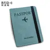 Estoque de fábrica capa de passaporte em PVC, porta-passaporte multifuncional para armazenamento de chip SIM e documentos, capa protetora para passagens de viagem