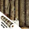 Papel de Parede Estilo Étnico Personalizado Adesivos de Parede à Prova d'Água Adesivos para Reforma de Móveis Papel de Parede para Decoração de Parede com Fundo de Madeira