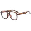 Gafas de sol de doble haz cuadradas de estilo nuevo europeo y americano, gafas de sol para hombre, estilo retro, informal, para conducir, negocios, de moda.