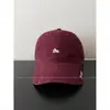 Boné Dad Hat Bordado ON 2026 Nova Marca Coreana de Nicho Tendência Versátil Estilo de Rua Emagrecimento Facial Boné de Beisebol