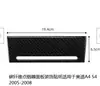 Aplicable a Audi A4/B8/A5 fibra de carbono navegación GPS NBT cubierta de marco de pantalla accesorios de modificación interior de coche pegatinas