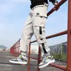 Macacão masculino calças finas de verão masculino gordo plus size solto calças de trabalho dedo do pé calças casuais esportivas