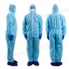 Roupa de proteção descartável macacão corpo inteiro com touca sem pés capa spray pintores fazenda anti-poeira PP tecido não tecido