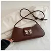 Bolsa Pequena de Ombro Único para Mulheres 2025 Primavera e Verão Novo Estilo Coreano Borboleta Bolsa Transversal de Ombro Único Casual Elegante Bolsa Feminina