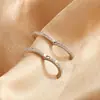Fábrica de Origen Uilz Pendientes de Lujo con Fila Única de Diamantes, Aros Finos para Clip de Oreja, Pendientes Versátiles para Mujer con Diseño Único