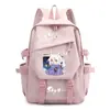 Mochila de anime Sky Light Year, adecuada para estudiantes de primaria y secundaria de 3º a 6º grado, con diseño de pájaro blanco, gran capacidad y estilo ligero y unisex