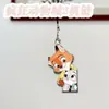 Zootopia Periférico Creativo Cadena para Teléfono Móvil Acrílico Colgante Exquisito Estudiante Mochila Escolar Colgante de Dibujos Animados de Alto Valor