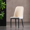 Silla Nórdica para Influencer Respaldo Silla para el Hogar Silla de Comedor para Restaurante Silla de Ocio de Lujo Ligero Silla para Oficina de Ventas Escritorio de Reuniones Silla de Cuero