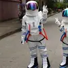 Fantasia de Mascote Espacial Astronauta Cosplay Performance de Palco Fantasia de Mascote de Desenho Animado Fantasia de Astronauta para Caminhar Infantil