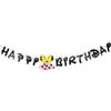 [Temática de Mickey, Minnie y Mickey Mouse] Decoración de Bandera para Fiesta de Cumpleaños Fieltro Tela No Tejida Transfronterizo