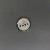 Botones Paralelos de Cuatro Agujeros de Cuerno Real, Estilo Vintage Desgastado, Botones Especiales para Abrigos de Trabajo, Venta Directa de Fábrica
