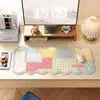 Alfombrilla de Escritorio Oversize Dopamina, Alfombrilla de Escritorio de Alta Calidad, Alfombrilla Impermeable y a Prueba de Aceite para Teclado, Alfombrilla de Escritorio, Alfombrilla Protectora para Encimera