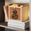 Estantería de acero para biblioteca doméstica, estante de almacenamiento de pie, estantería para niños, estante de almacenamiento de hierro integrado para sala de estar montado en la pared