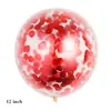 Amazon Globos Transparentes de Confeti y Brillantina de 12 Pulgadas Redondos Transparentes con Confeti de Colores Decoración de Cumpleaños
