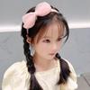Diadema para el cabello de niña, Princesa, Accesorios para el cabello suelto, Lazo rosa bebé, Aro para el cabello a presión, Tarjeta para el cabello de niña, Tocado
