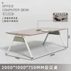 Mesa de Conferência, Mesa Longa, Conjunto de Mesa e Cadeiras Moderno Simples para Sala de Reunião, Mesa de Escritório Longa, Mesa Pequena para Negociação, Mesa e Cadeiras de Conferência