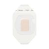 El más vendido apósito transparente impermeable de PU con almohadilla central 6*7CM con forma de ajuste protección del ombligo fijado a mano apósito de inserción