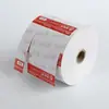 Impresión de Boletos de Papel Térmico Triple Prueba 80*80, Boletos de Cine, Boletos de Admisión, Tarjetas de Embarque, Impresión Personalizada, Venta al por Mayor
