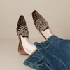 Weiwei Girl 915-1 Mocasines de Terciopelo con Pedrería Francesa para Mujer Suela Plana Altura Oculta Zapatos Individuales Slip-on Zapatos para Conducir