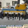 Fornecedor de Fabricante Triturador de Madeira Modificado, Escavadeira Modificada Triturador Hidráulico de Grama, Equipamento Multifuncional de Trituração e Capina